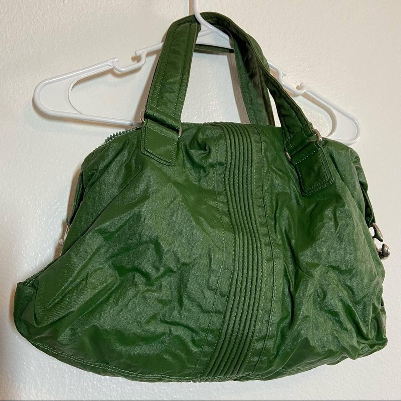 Kipling Women's Green and Silver Bag (4)