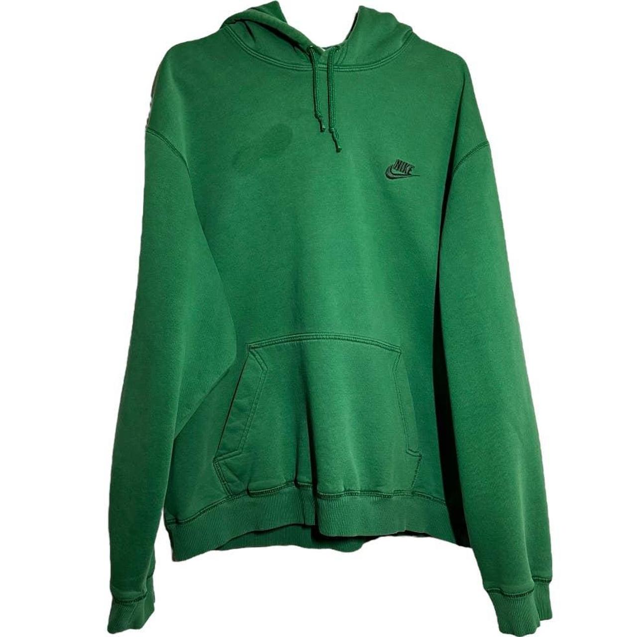 Nike Men's Hoodie - Green - XL