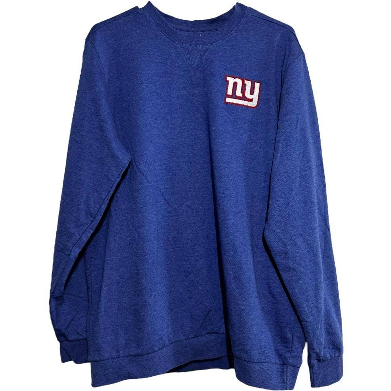 Women's New York Giants Antigua Red Victory Pullover Hoodie