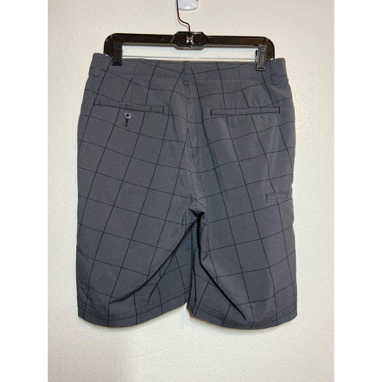 PGA TOUR Yes Mens Stretch Fabric Golf Short Window Pane Flat Front  Flagstone 32 - Shorts