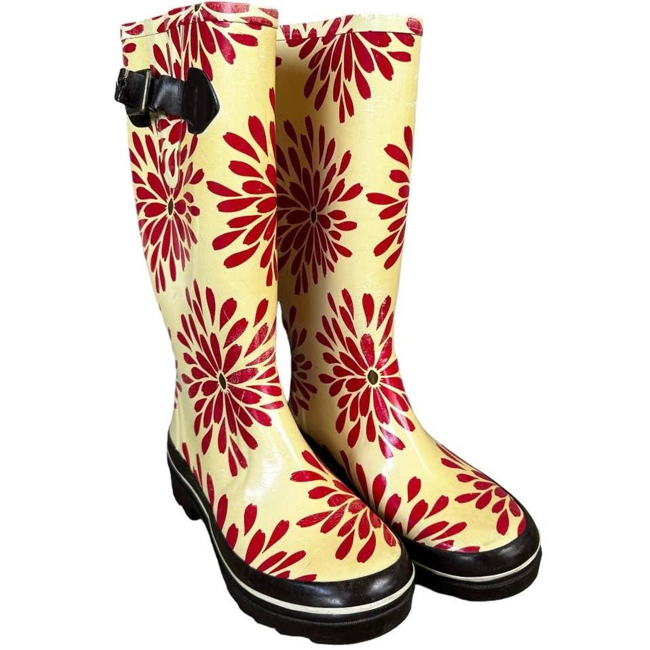 Kate spade sale red rain boots