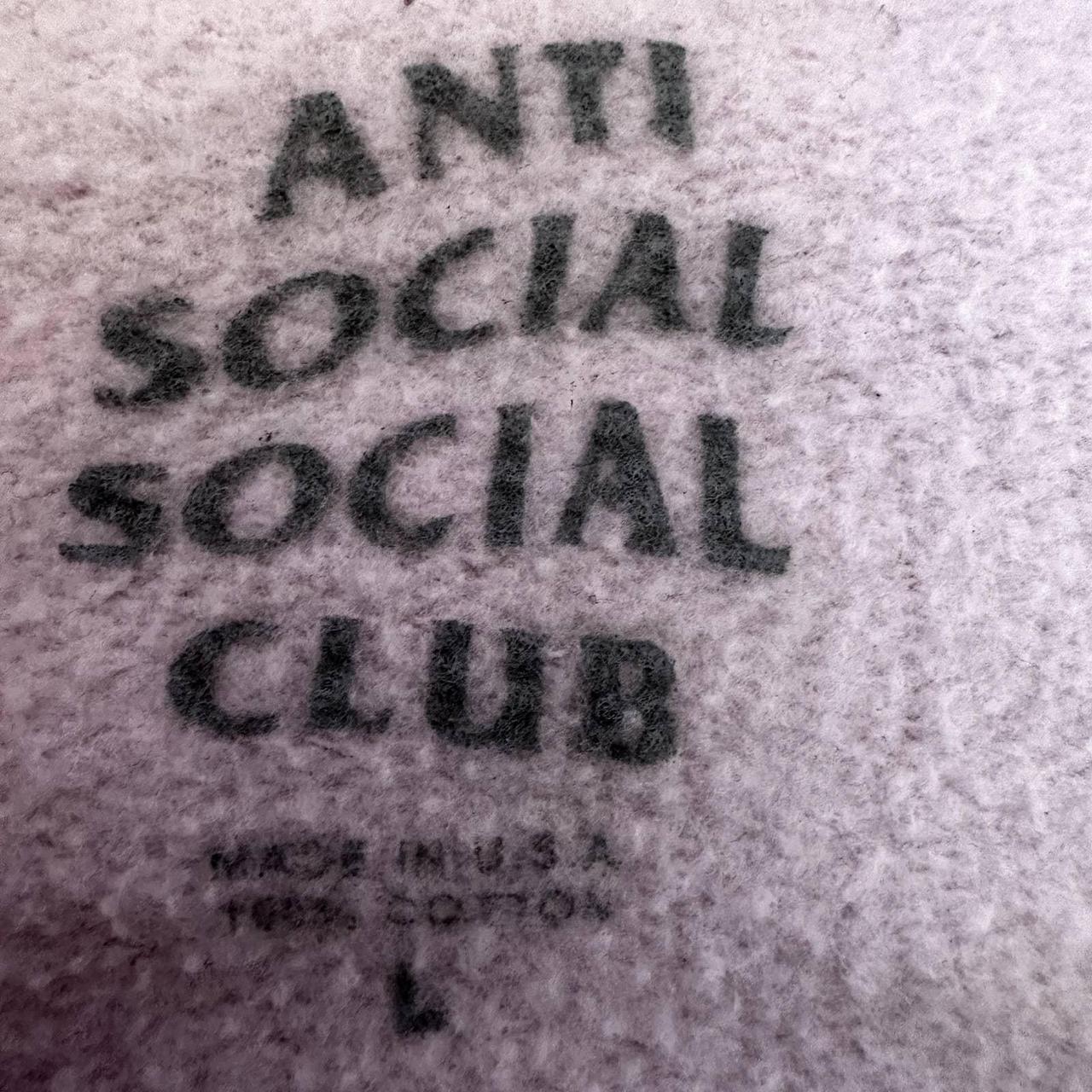 Anti social social clearance club korean flag hoodie