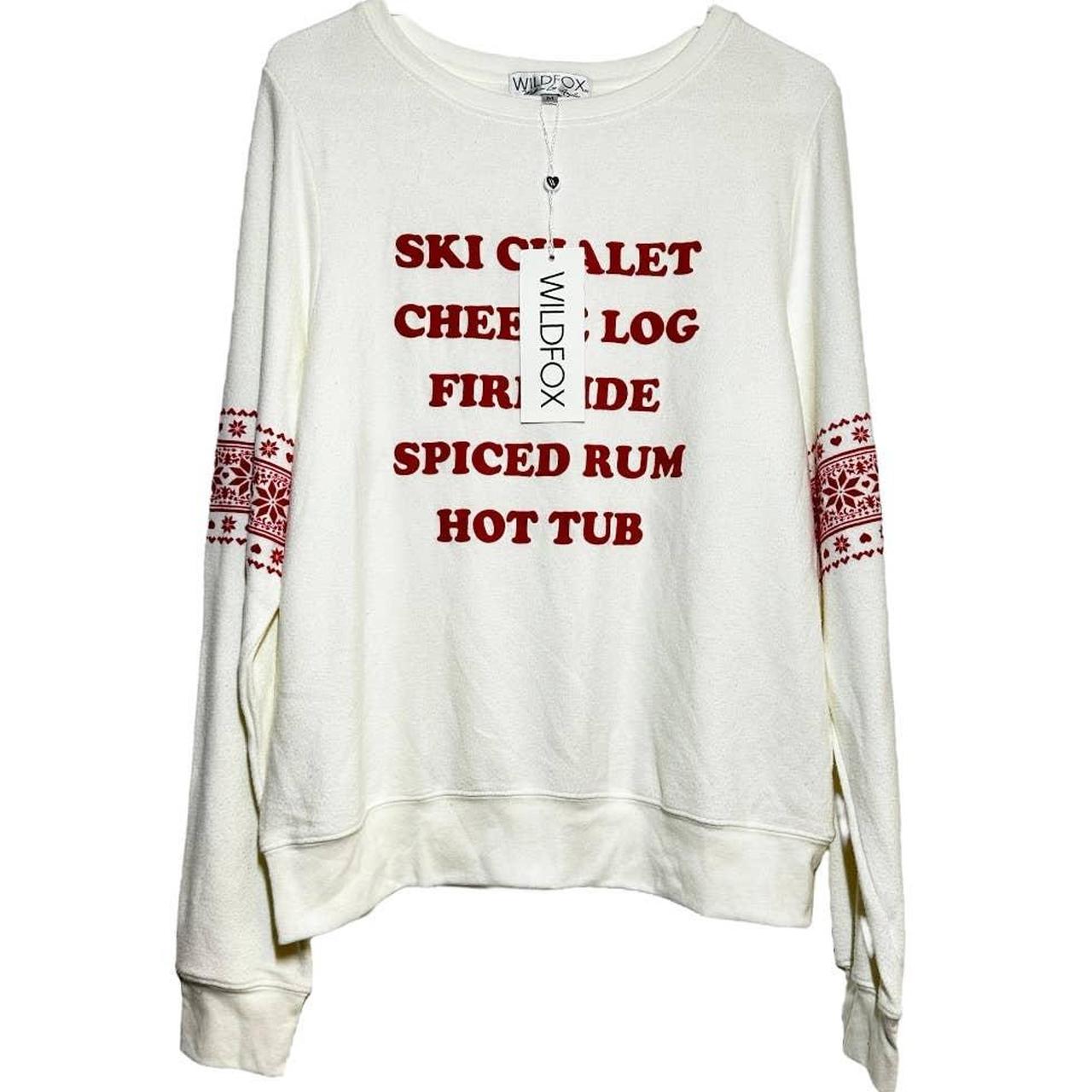 Wildfox shop white sweatshirt