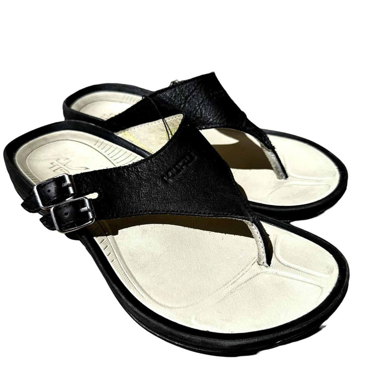 Vivobarefoot Womens Sandals Kuru II Casual Hook-And-Loop Slingback Leather  | eBay