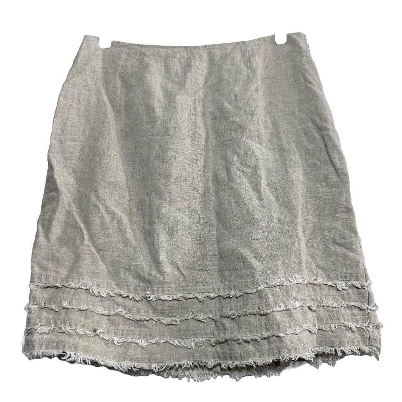 Tommy bahama shop white linen skirt