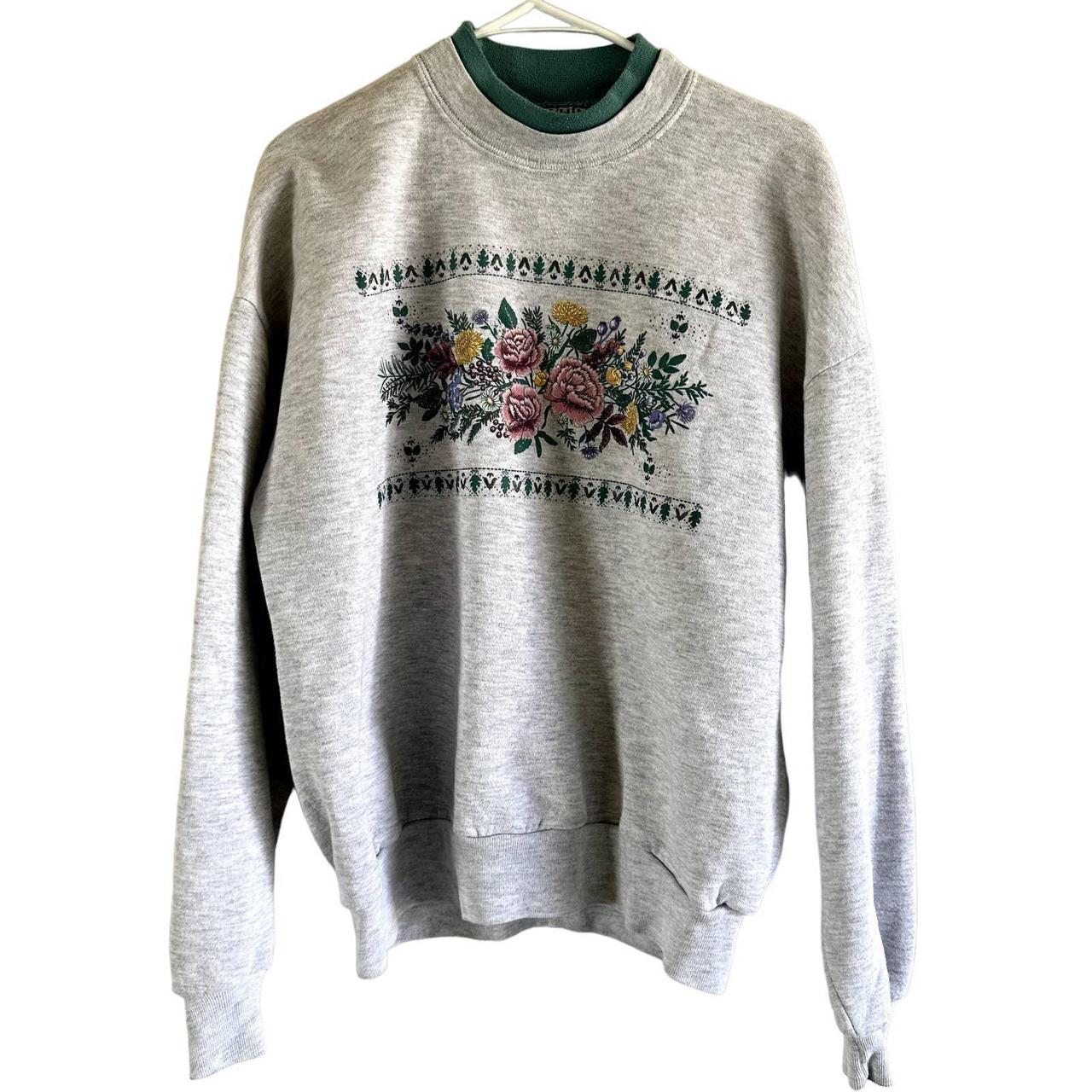 Double hotsell neck sweatshirt