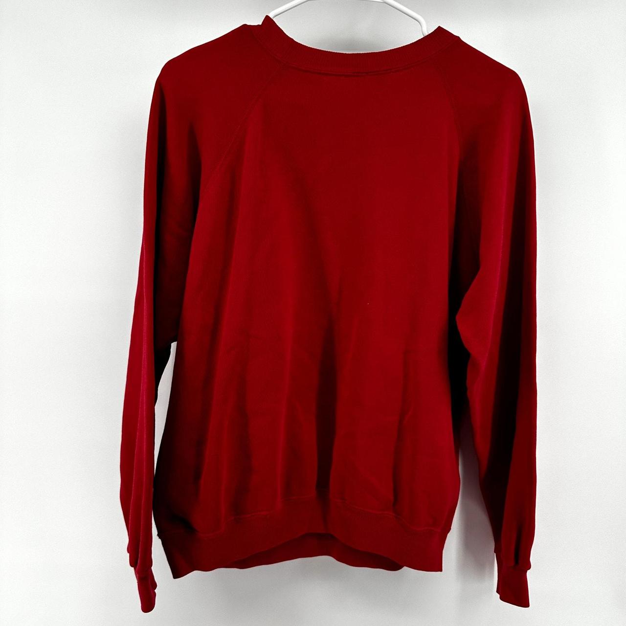 Hanes Women's Sweatshirt - Red - L – Vintage Hane… - image 4