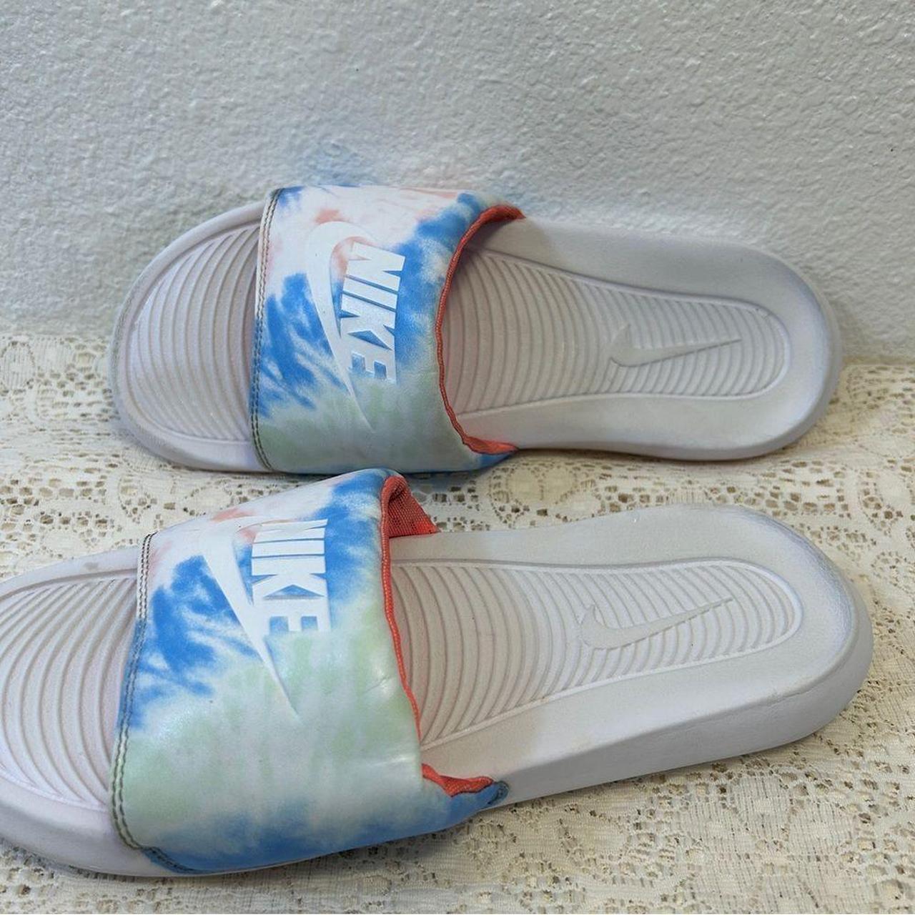 Nike tie dye discount slides