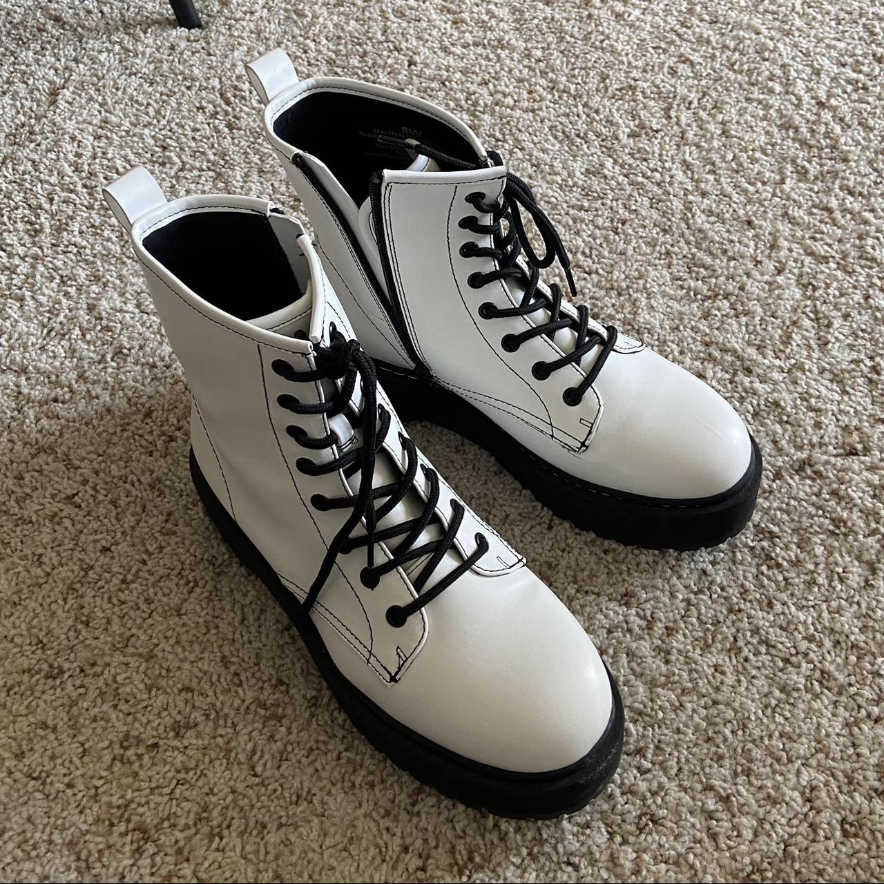 A new deals day white boots