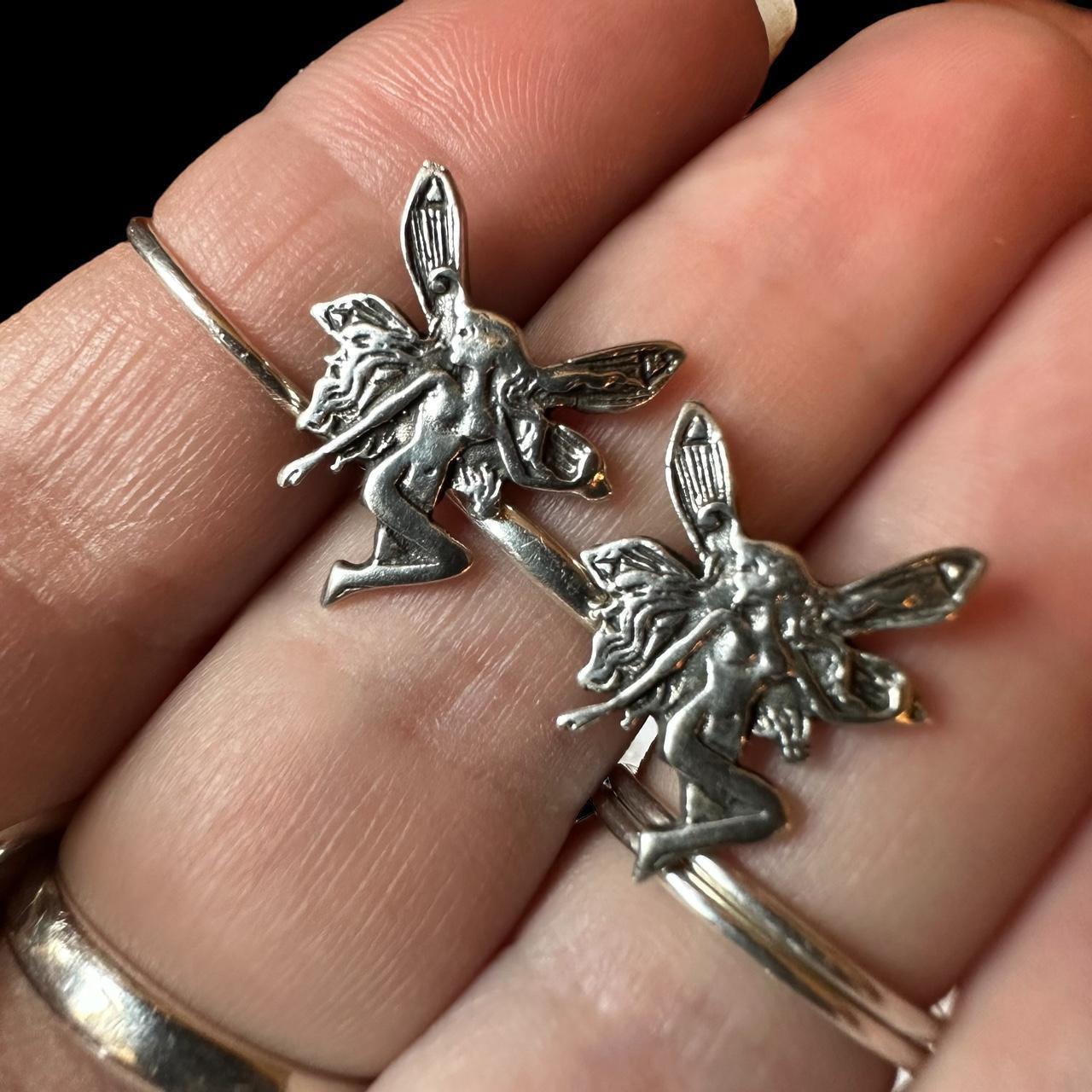 Vintage Sterling Silver Fairy Ring Vintage Fairy Ring Fairy 