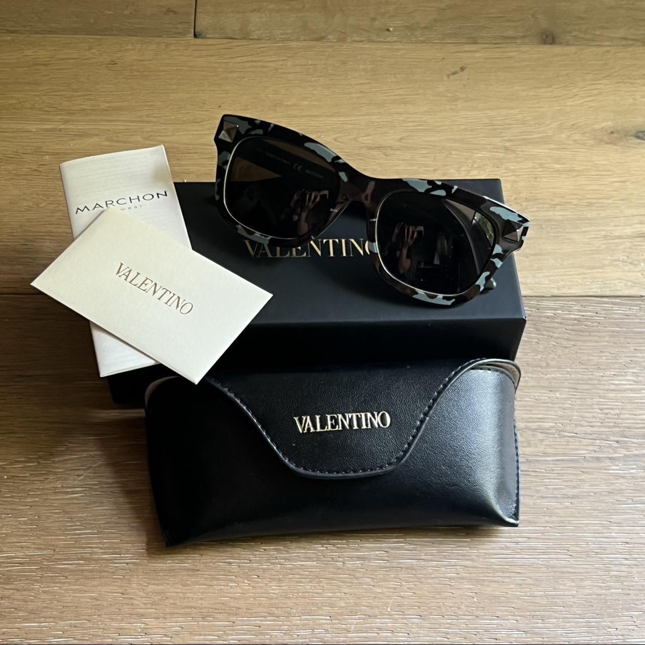 Valentino top studded glasses