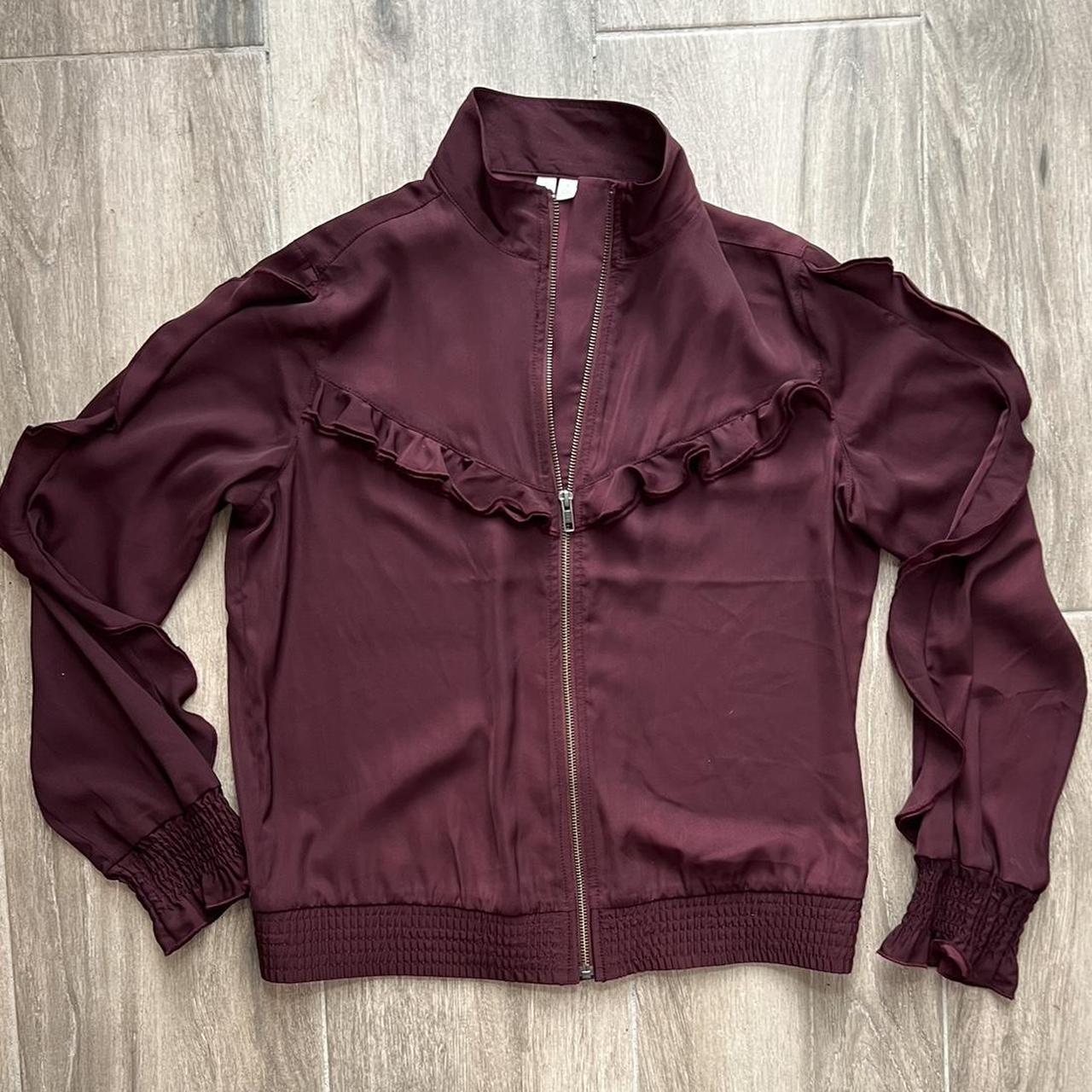 Good TREASURE & BOND WOMEN'S Burgundy JACKET