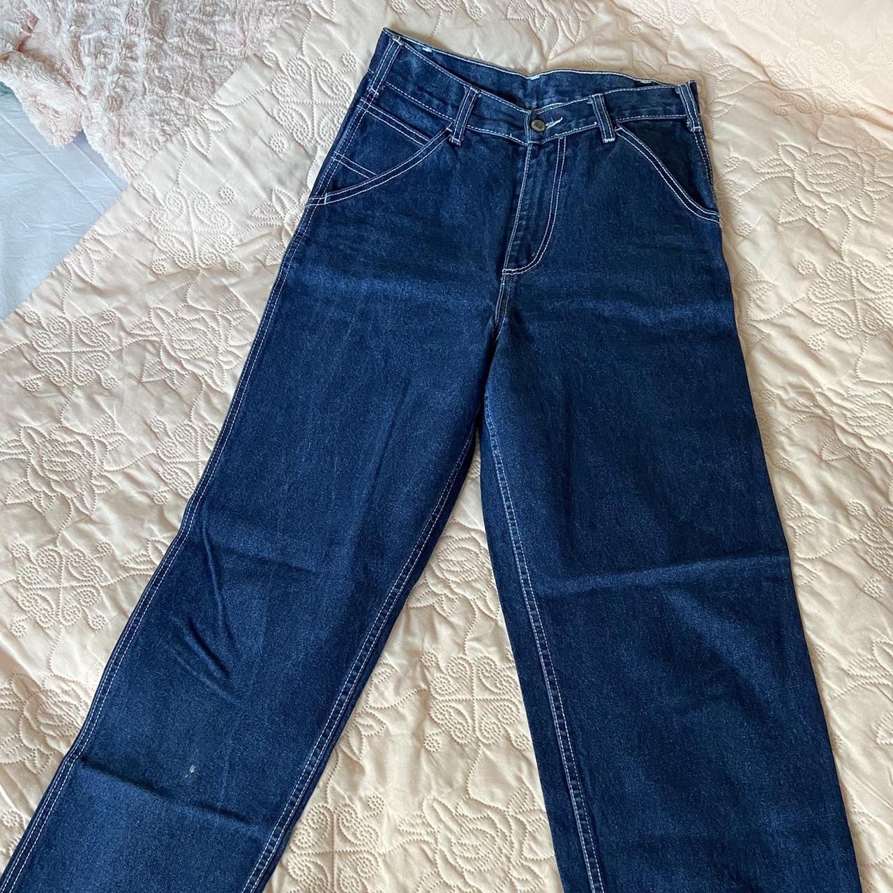 🧵BRANDY MELVILLE HIGH WAISTED WIDE-LEG CARGO - Depop