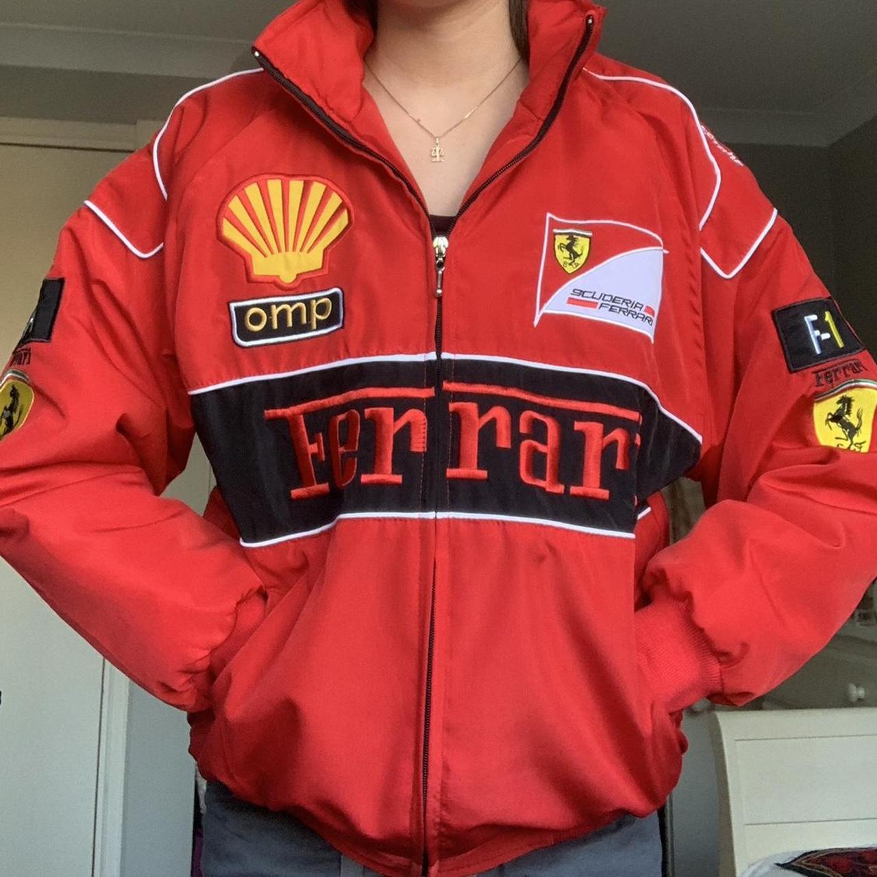 Ferrari F1 Racing Jacket Oversized No signs of... - Depop