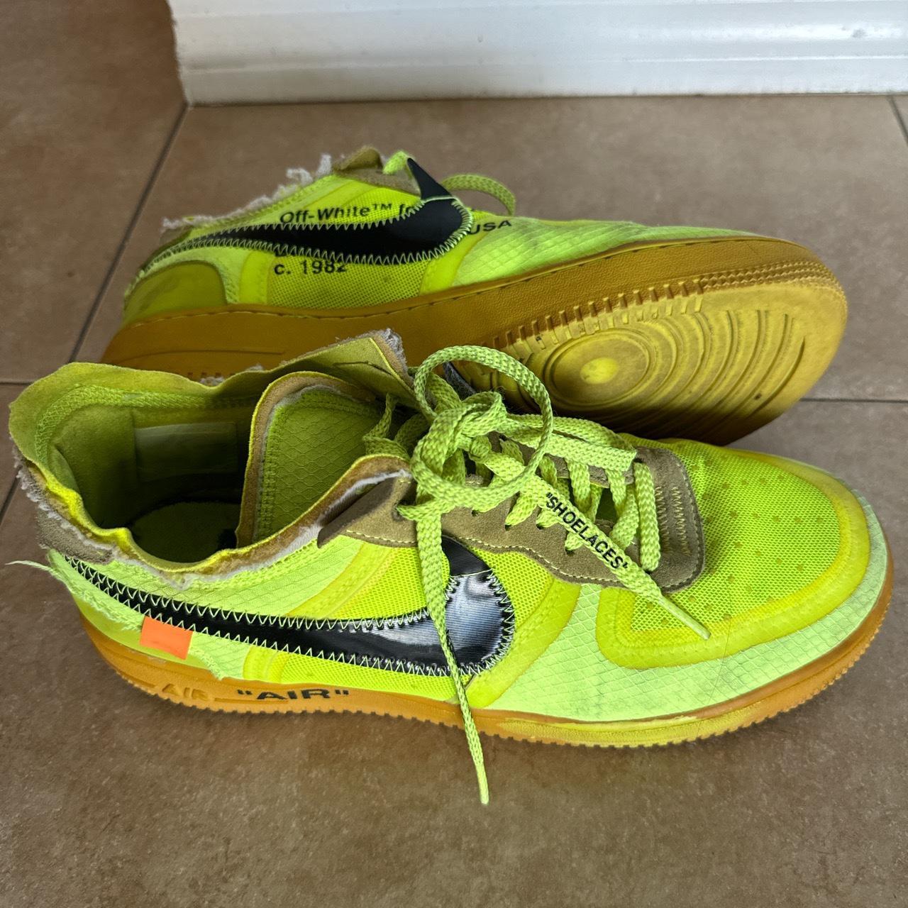 nike x off white neon