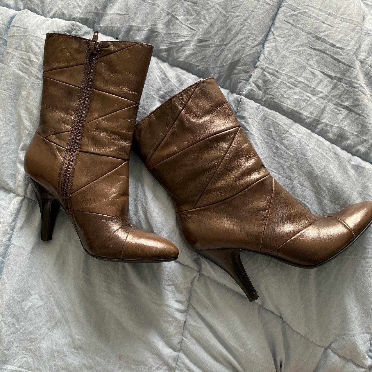 Nine west stiletto sales boots