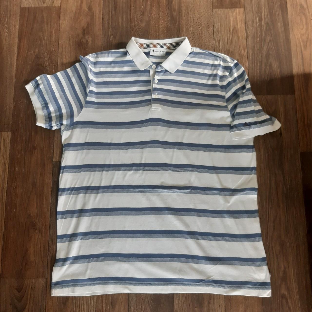 Aquascutum golf polo shirt in excellent condition