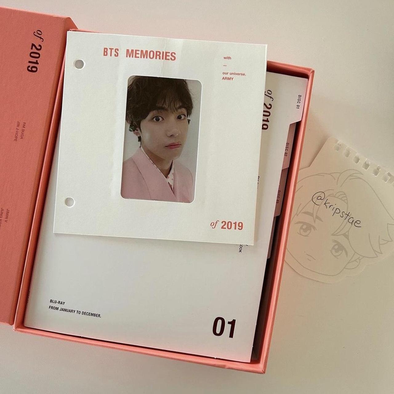 Taehyung V 2019 memories newest dvd photocard