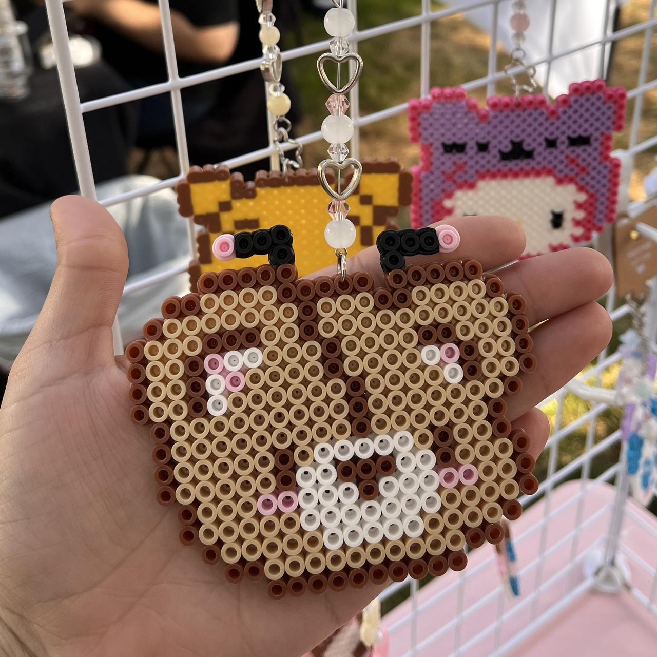Realistic Bear Perler Grizzly Bear Perler Bead Pixel Art