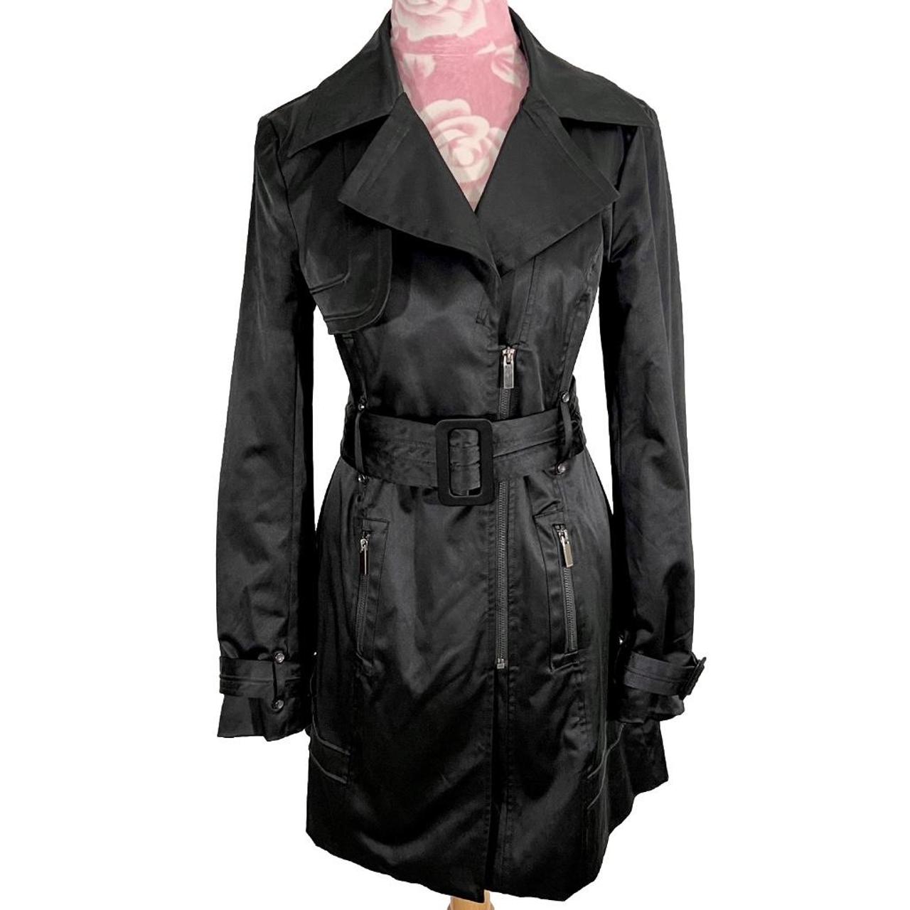 Bebe black coat sale