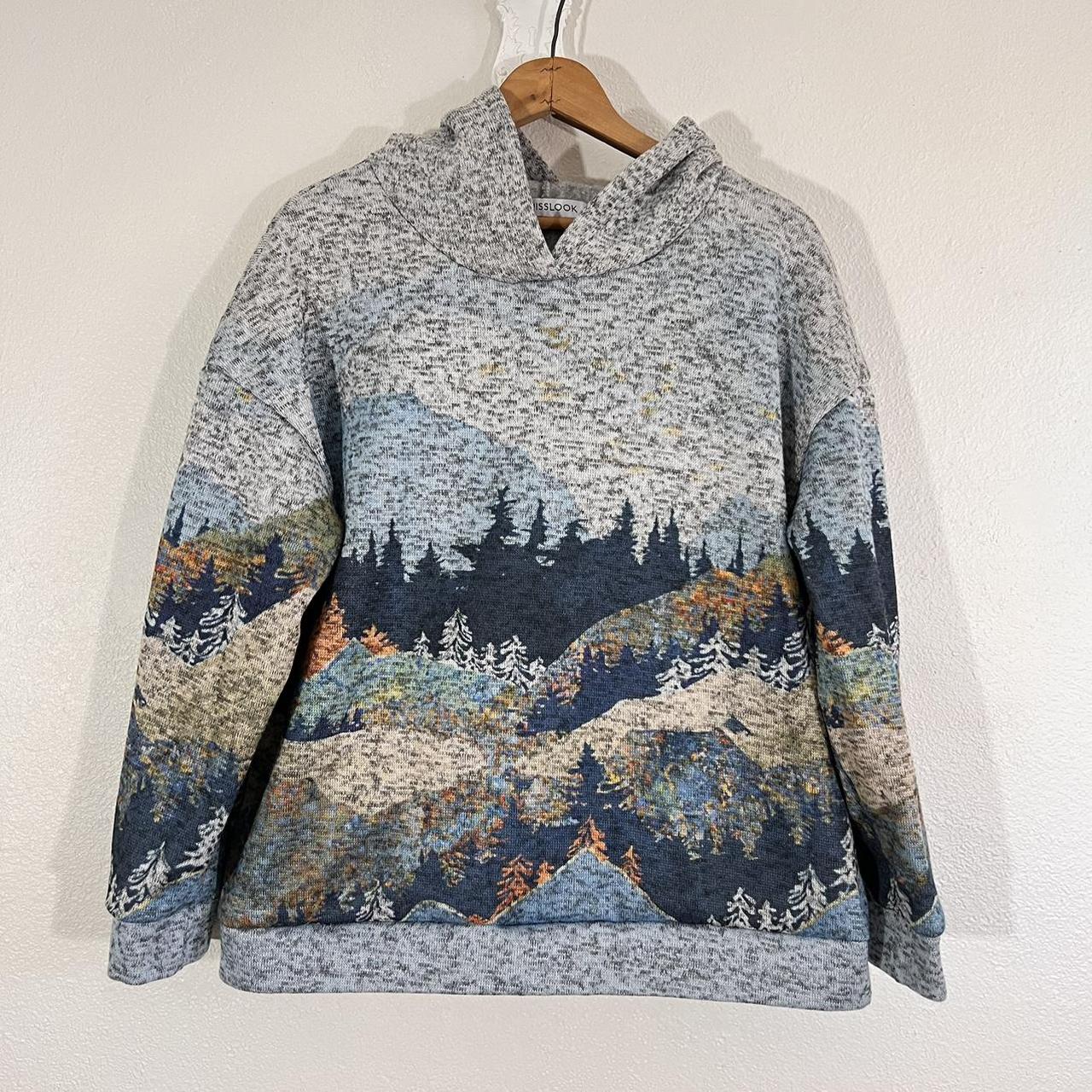 Women s Misslook mountain outdoor tree forest scene. Depop