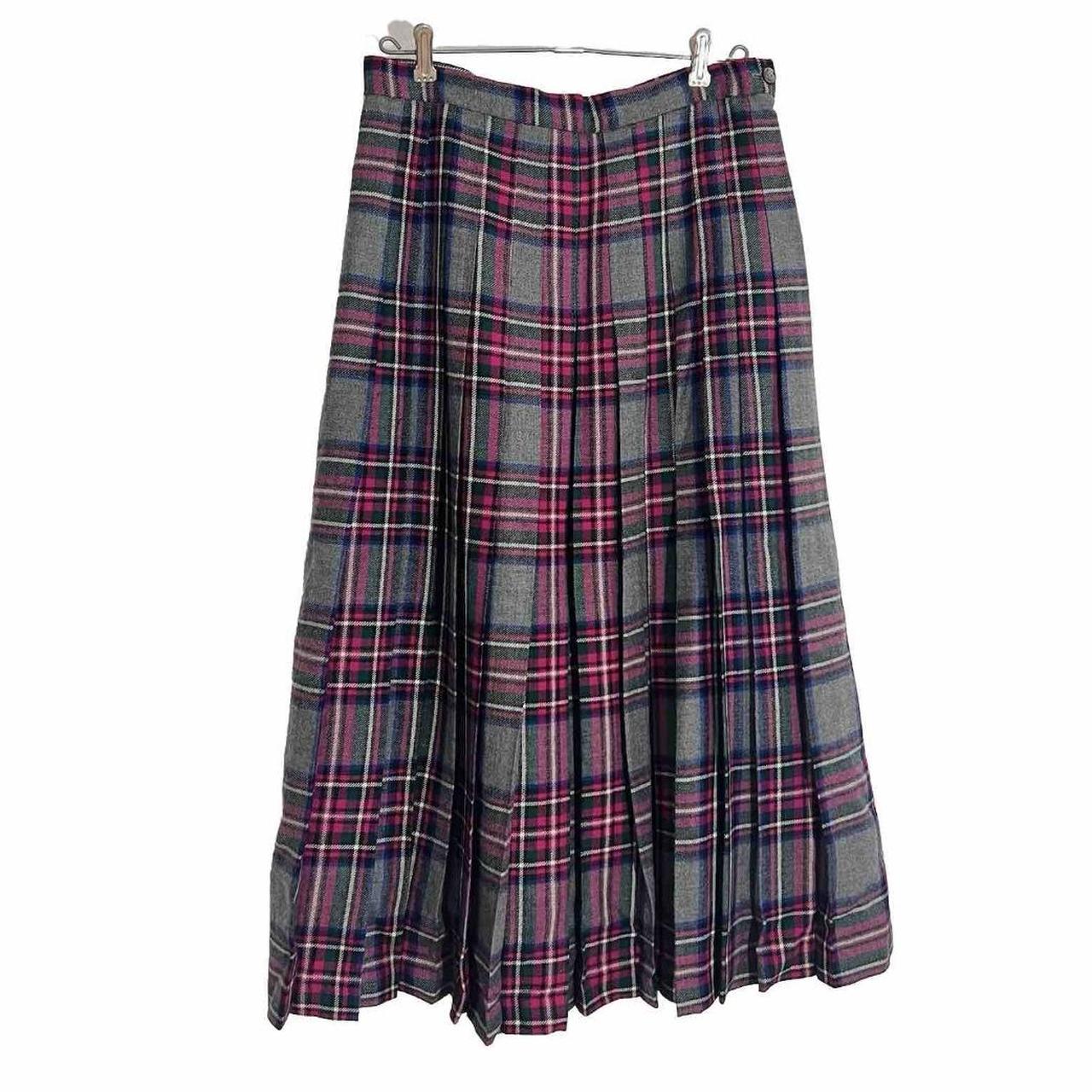 Purple plaid skirt nordstrom hotsell