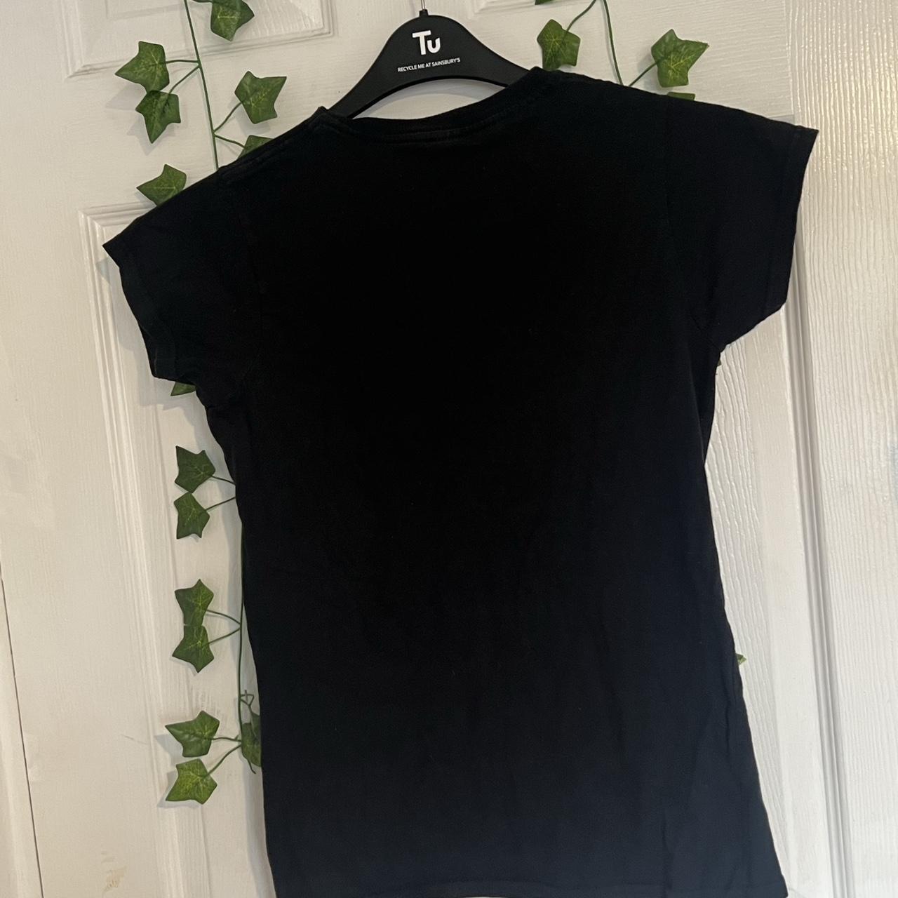 plain black t shirt sainsburys