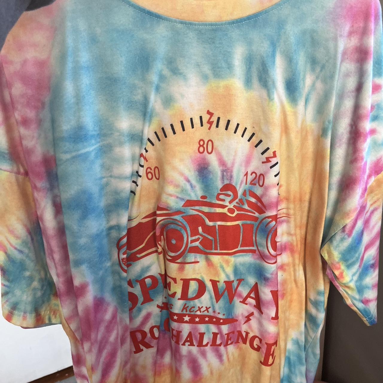 danskin tie dye t shirt