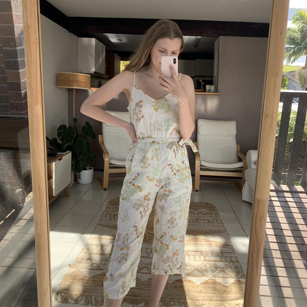 Rove Byron Bay linen jumpsuit comes with side tie... Depop