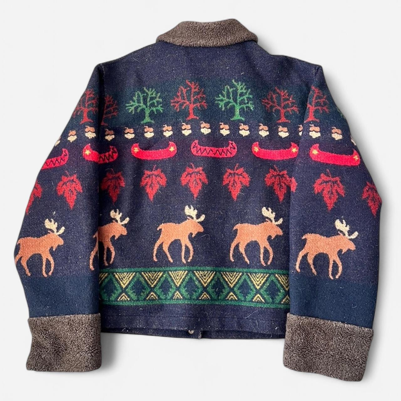 Pendleton Women's Bomber Jacket - Multi/Navy - XL… - image 2