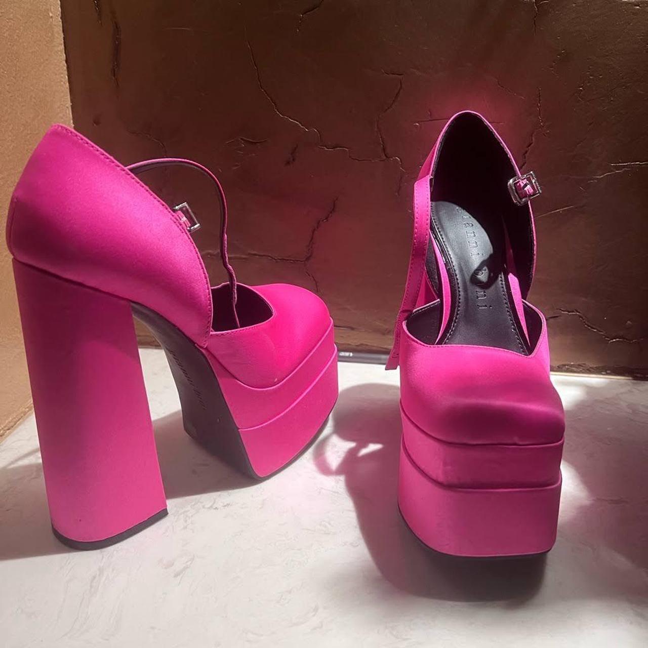 gianni bini pink heels