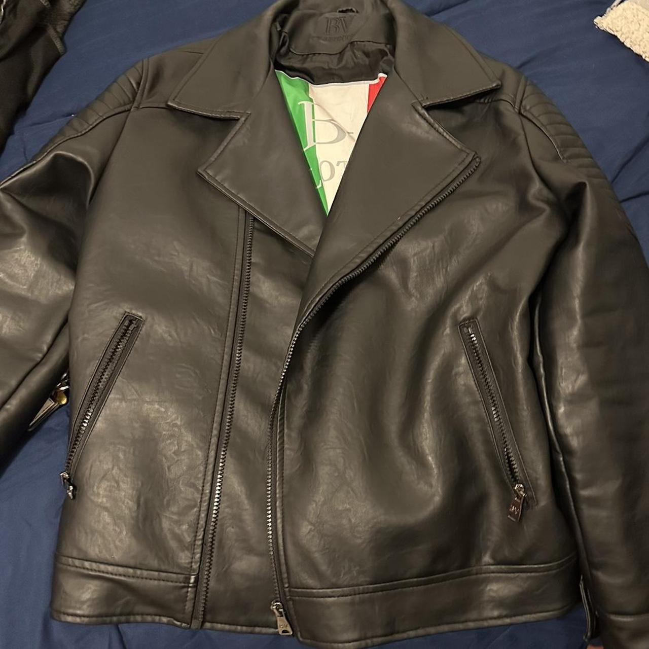 BV Clothing Jacket bottega veneta Italian leather... - Depop
