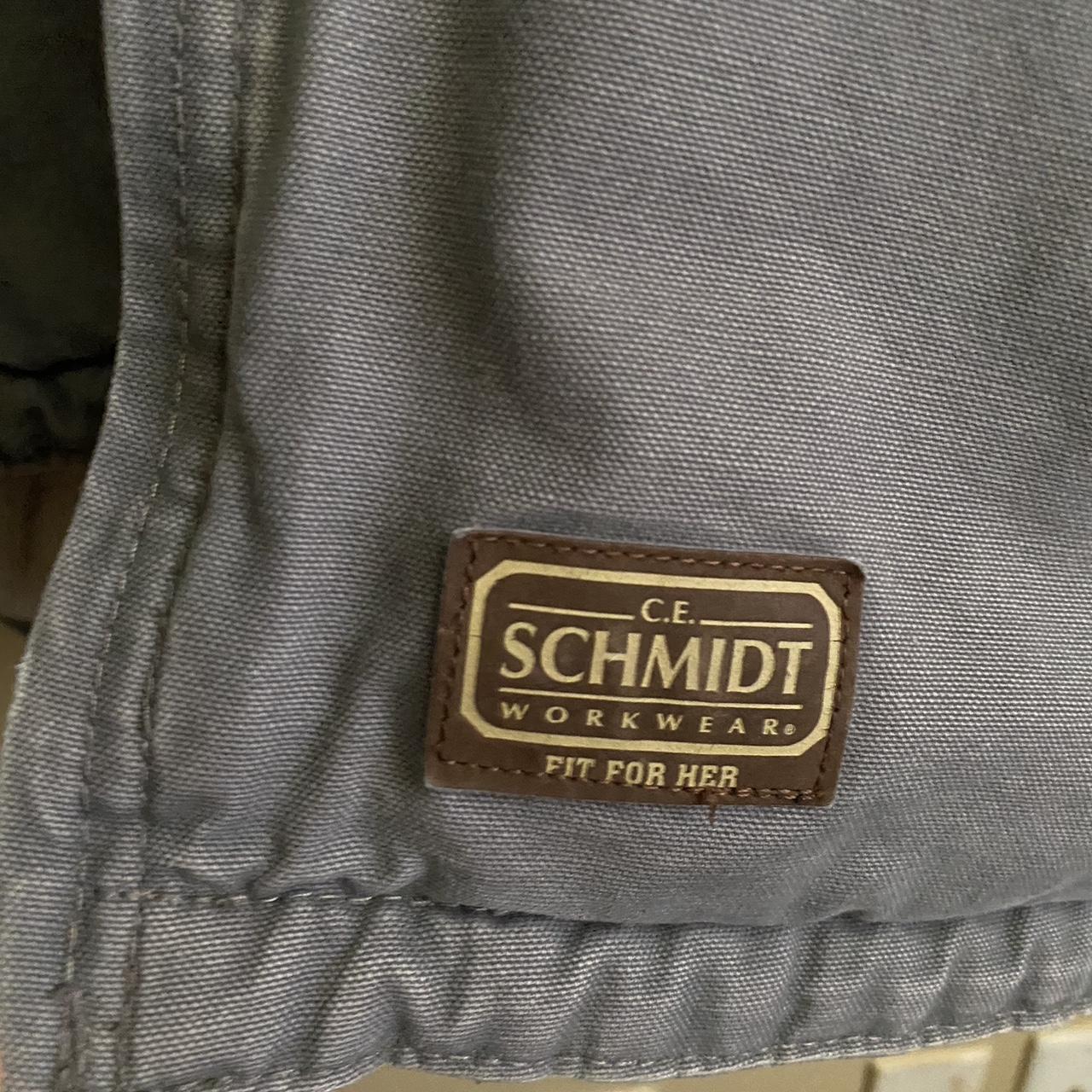 lined schmitt large grey heavy carhartt jacket, for her - Depop