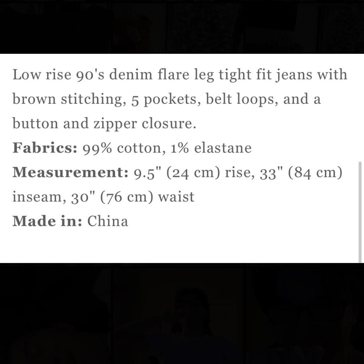 Brandy Melville Flare Brielle 90s Jeans🫶🏼 Only worn... Depop