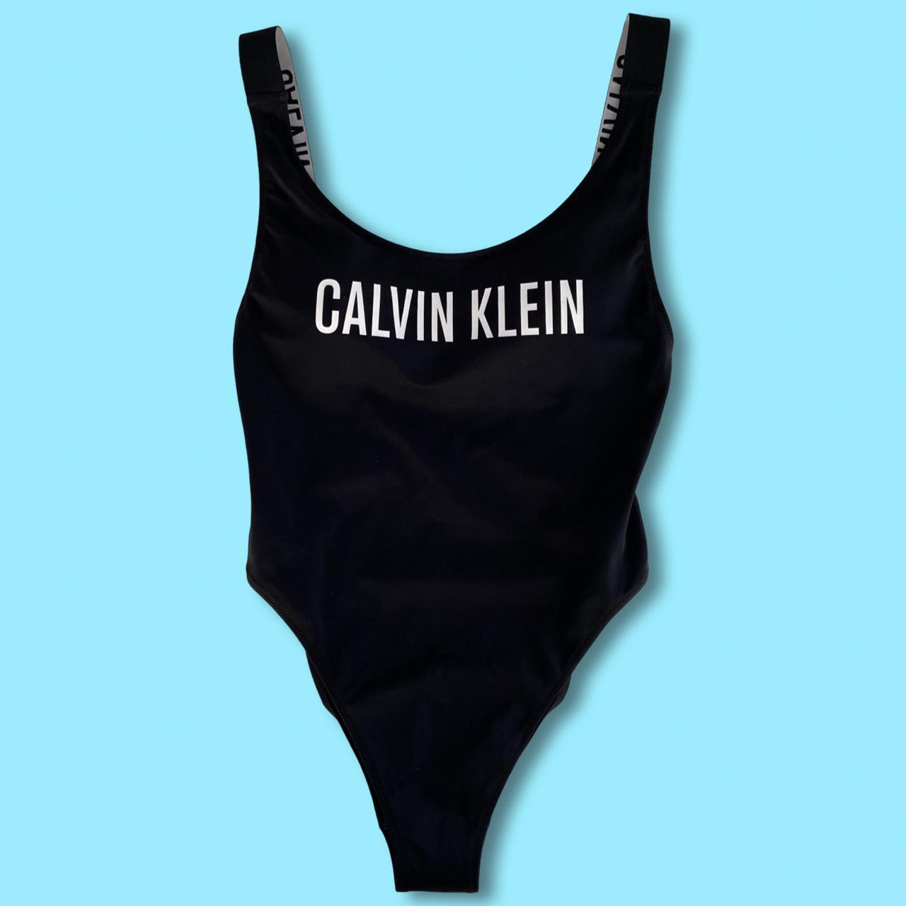 🖤 Black one piece swimsuit Brand: Calvin... - Depop