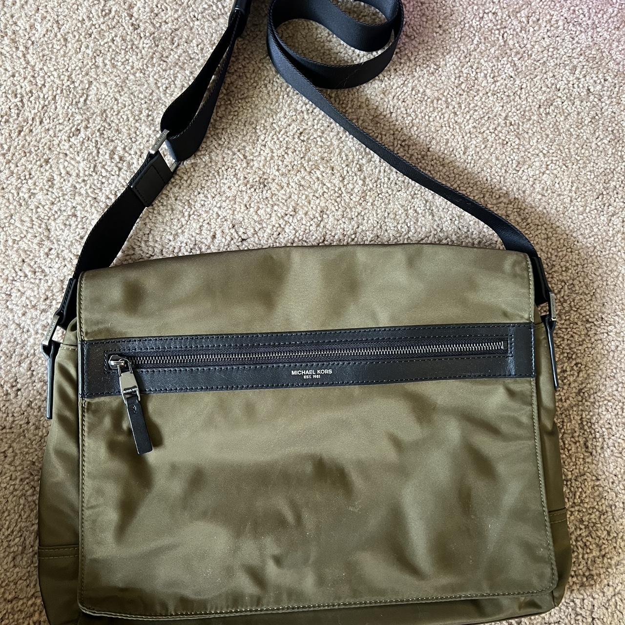 Michael Kors nylon messenger bag. Fits laptop