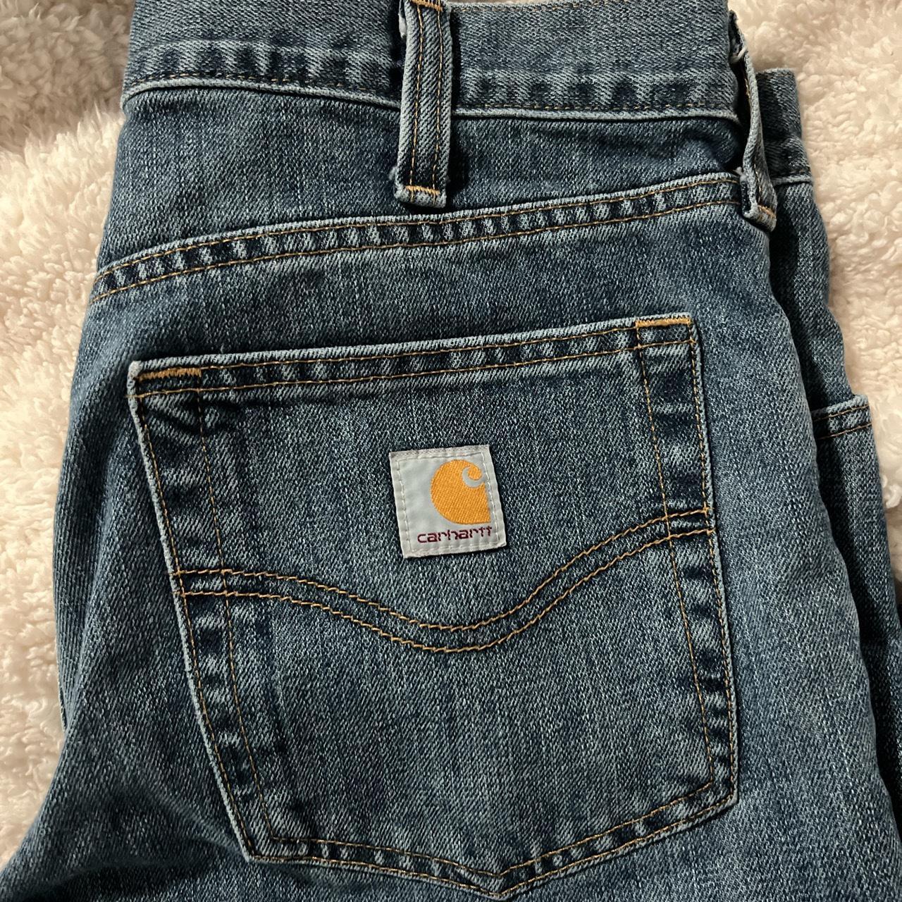 Carhartt Relaxed Fit Jeans#N##N#(not too sure on the... - Depop