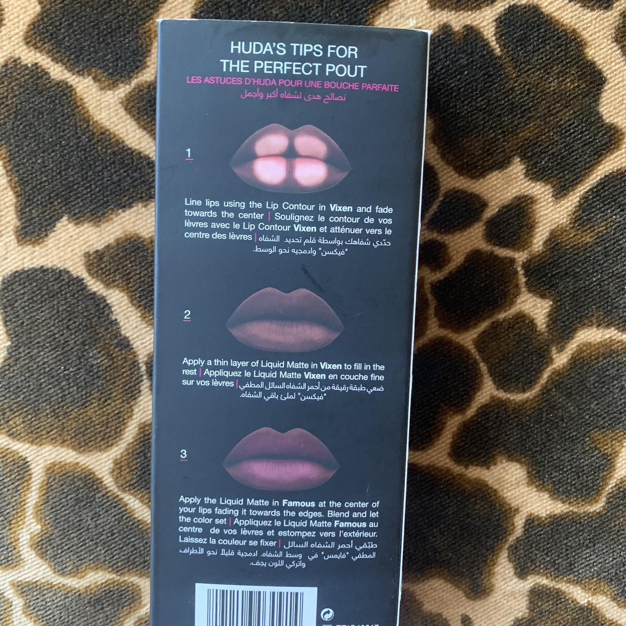 Huda Beauty Lip Contour Set . Includes lip liner &... - Depop