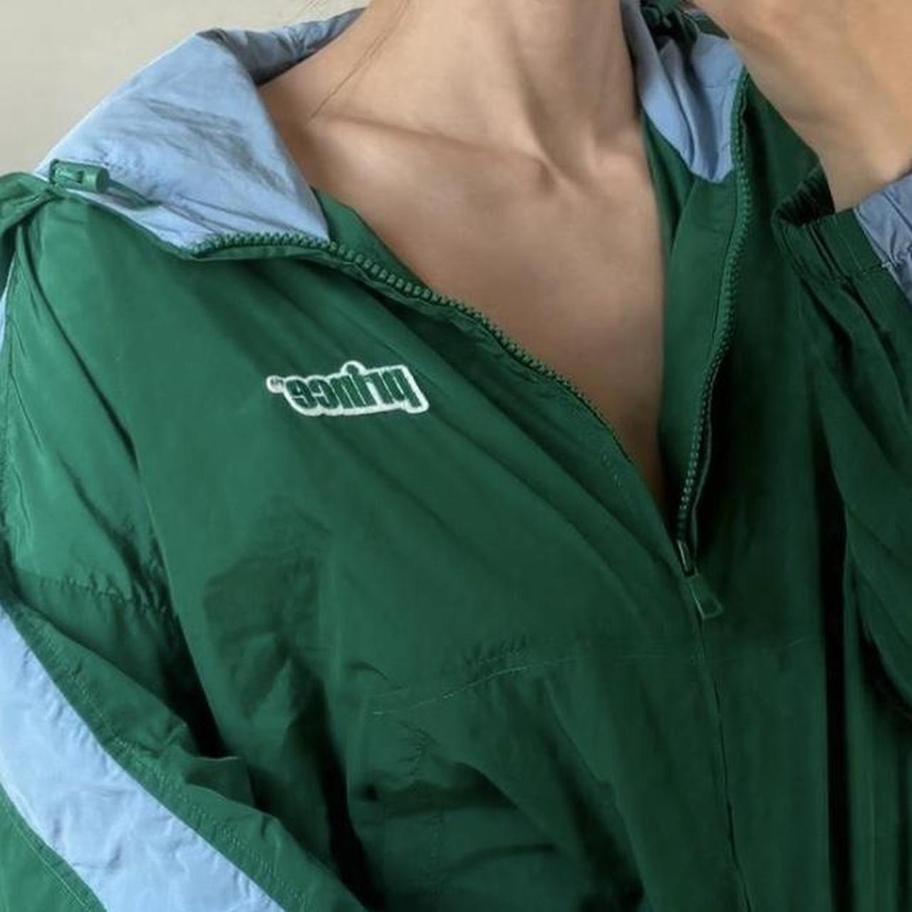 NWT ZARA x Prince Cropped Windbreaker offers XS Green