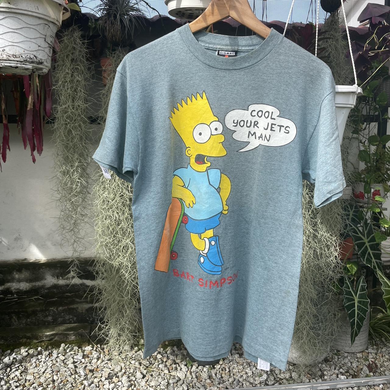 Vintage 90's Bart Simpson ' Cool Your Jets Man! ' - Depop