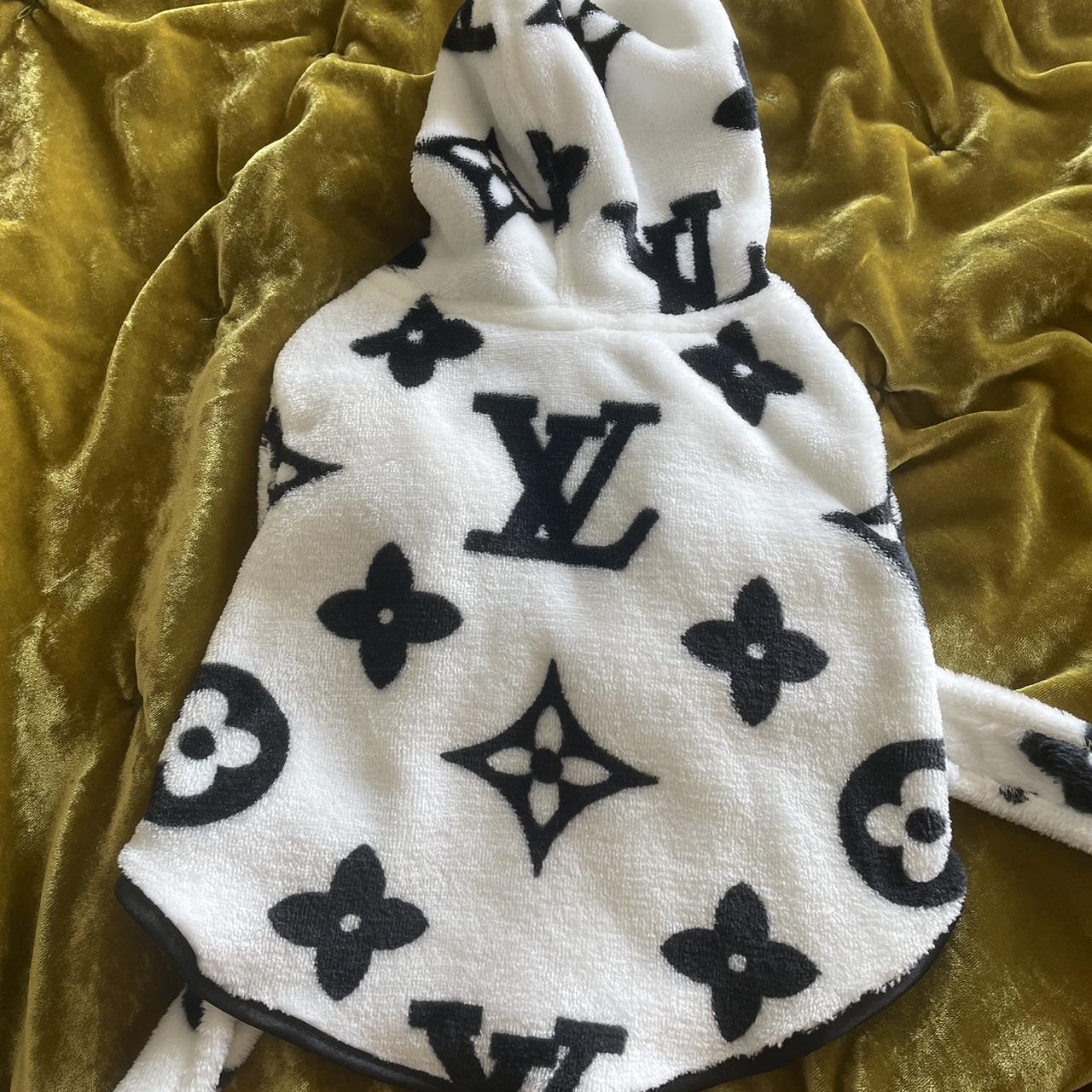 Louis Vuitton pet bathrobe. Small to medium. My... - Depop