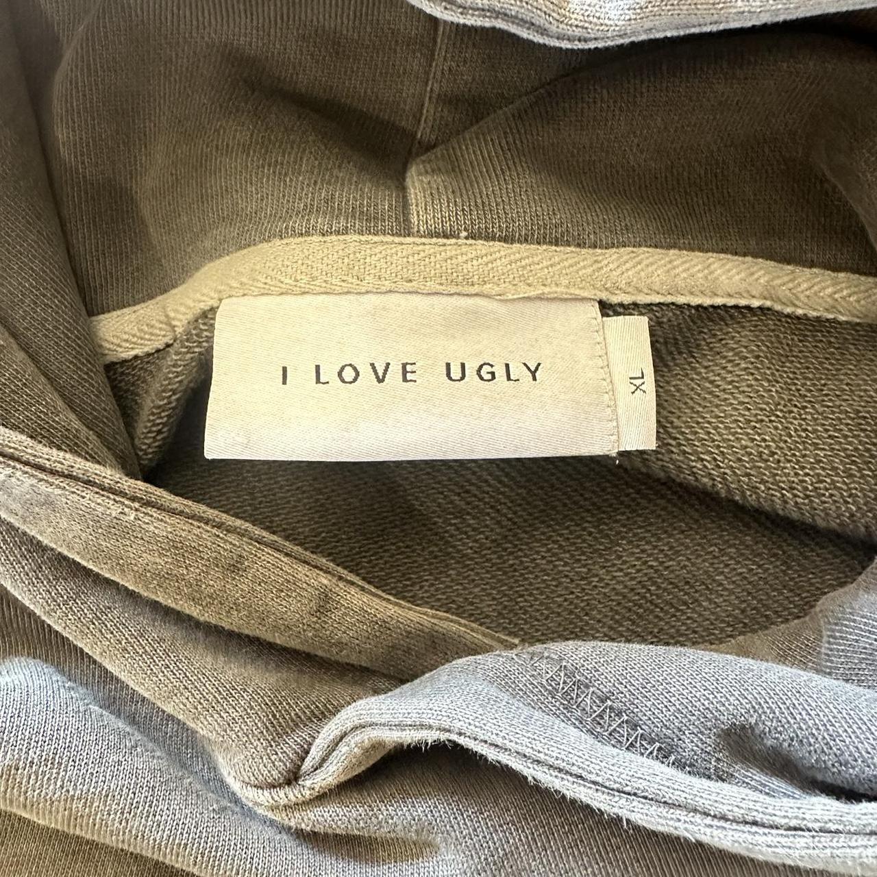 i love ugly hoodie size xl Depop