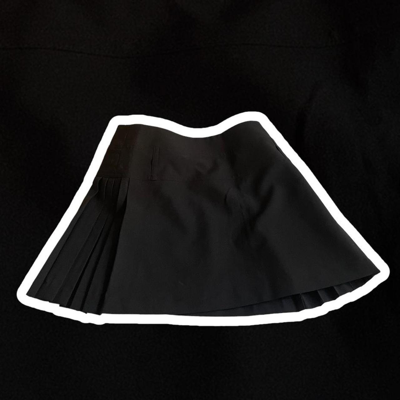 🦾MNG🦾Black pleated mini skirt 🎱Cutest basic for... - Depop