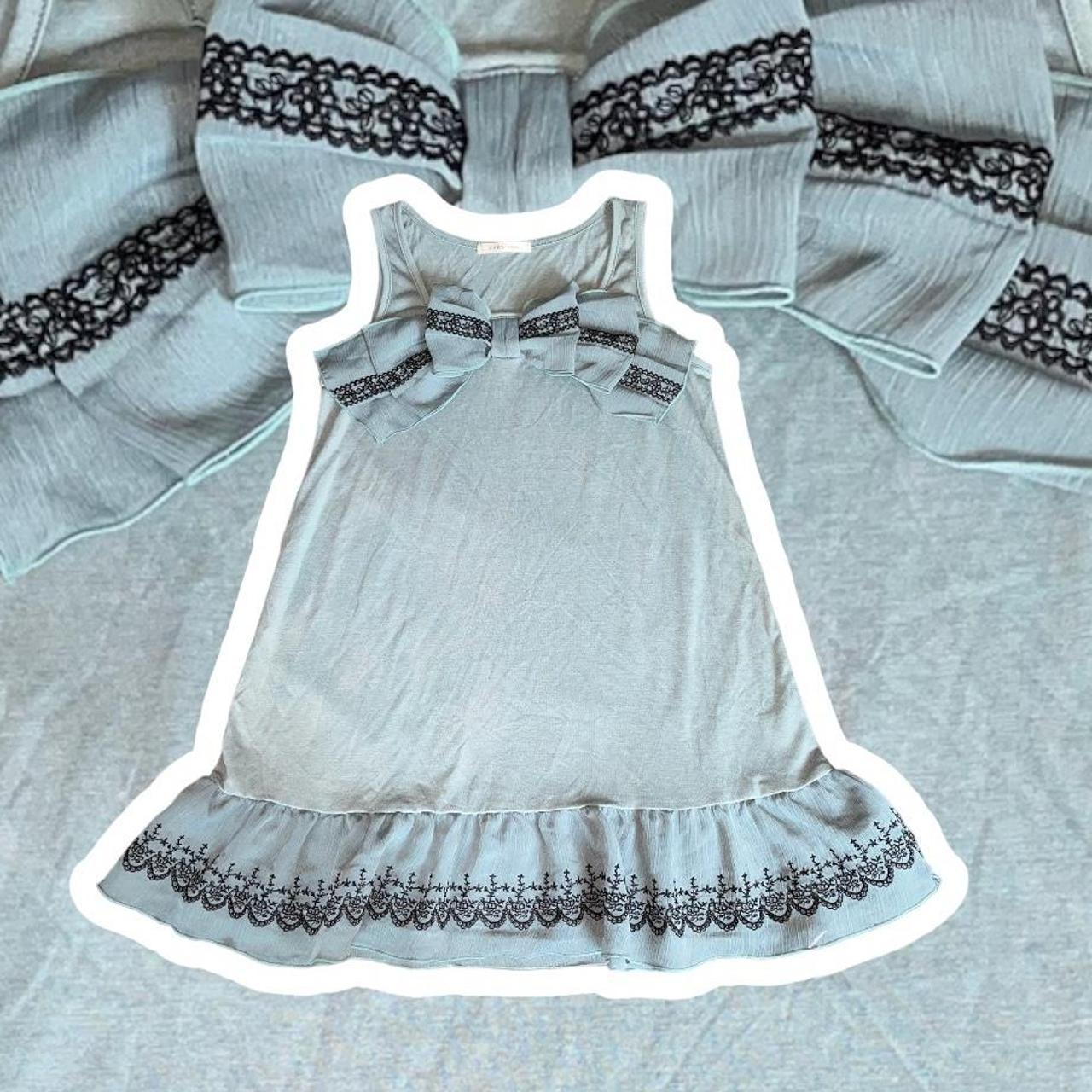 AXES FEMME blue ribbon bow camisole 🦋Huge ribbon... Depop