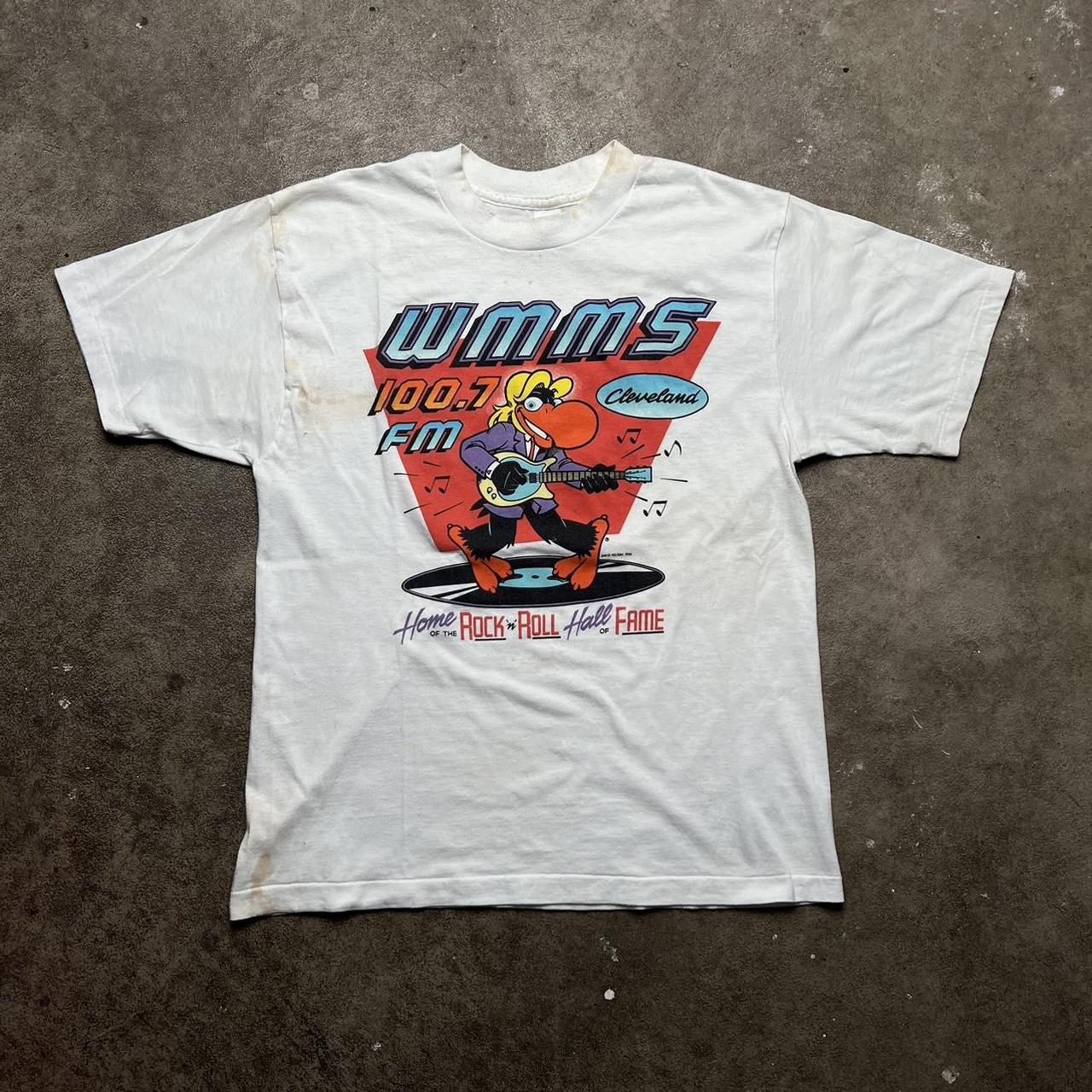 Vintage 1986 WMMS 100.7 FM Cleveland Rock and Roll... - Depop