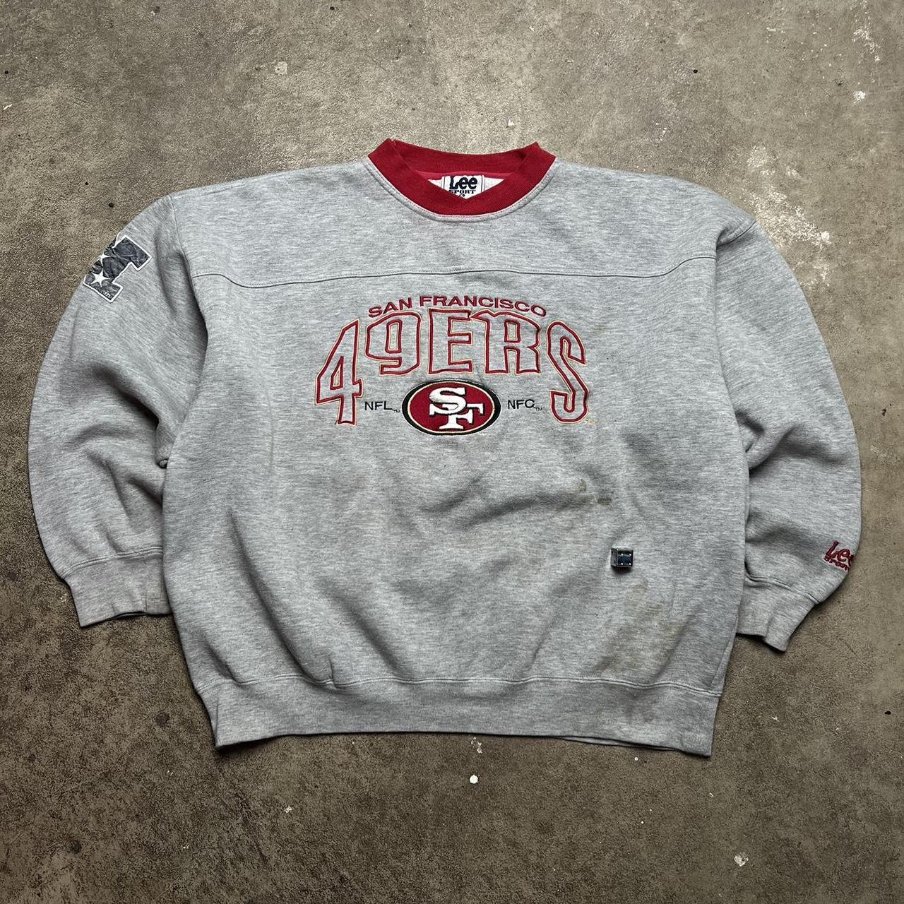 Vintage Starter Pro Line SF 49ers Sweatshirt Size - Depop