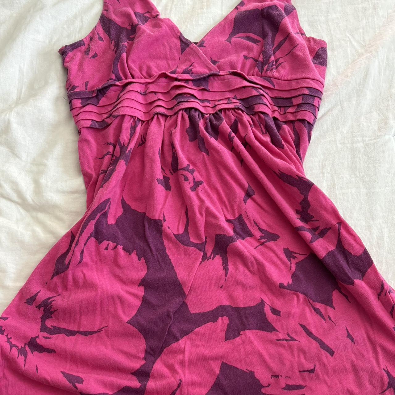 Vintage American Eagle pink dress Size L Gently... - Depop