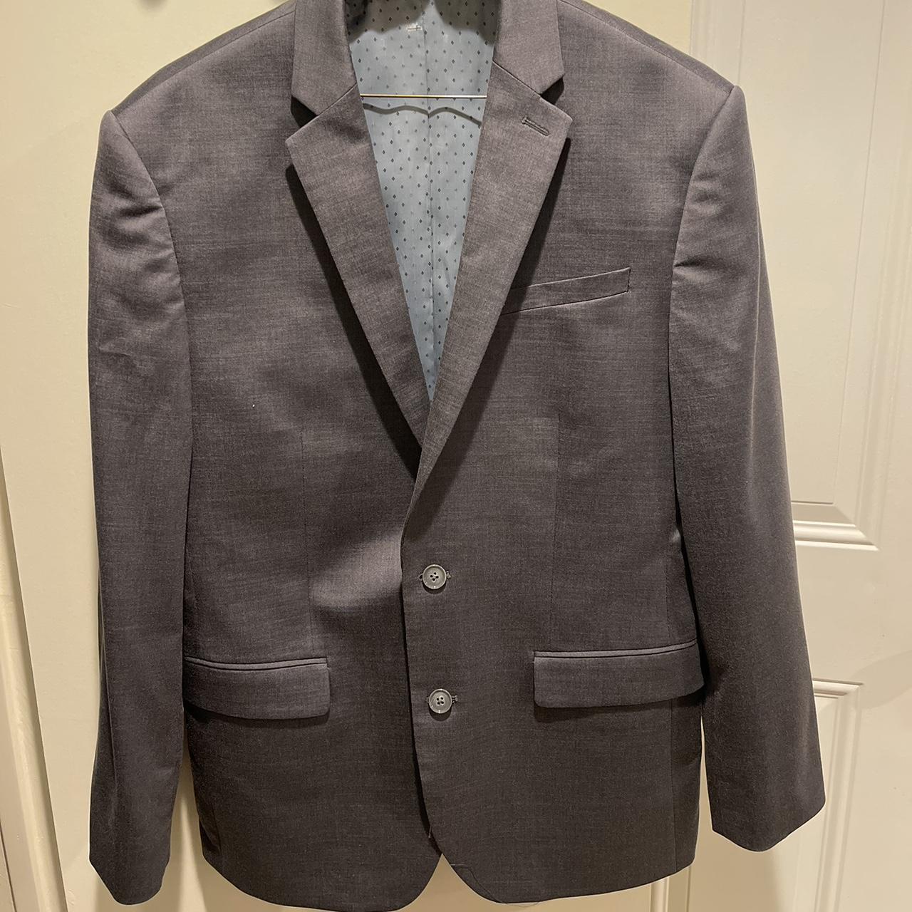 Men’s Express Slate Gray Blazer Depop