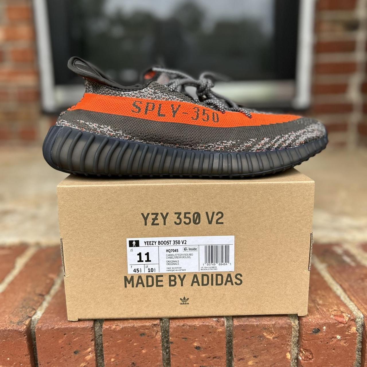 adidas Yeezy Boost 350 V2 Carbon Beluga Men's - HQ7045 - US