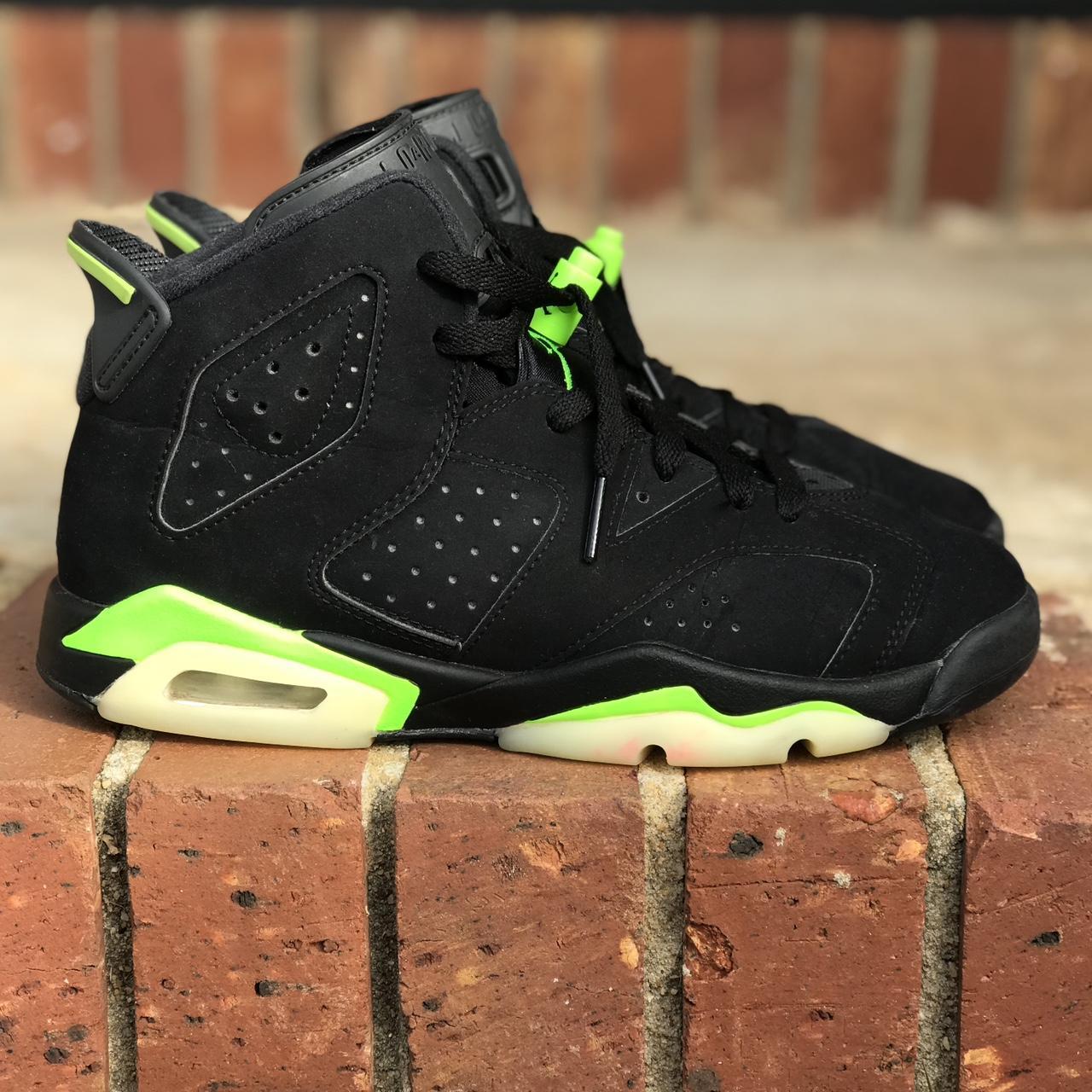 Air Jordan Retro 6 Electric Green GS shops 5.5